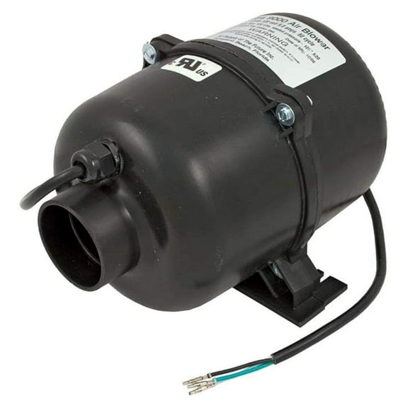 Portable Spa Blower 1.5 HP - Ultra 9000 120V Air Blower for Pool & Spa - 2 Inch Tapered Slip Fitting - Quiet Operation - Part 3913121