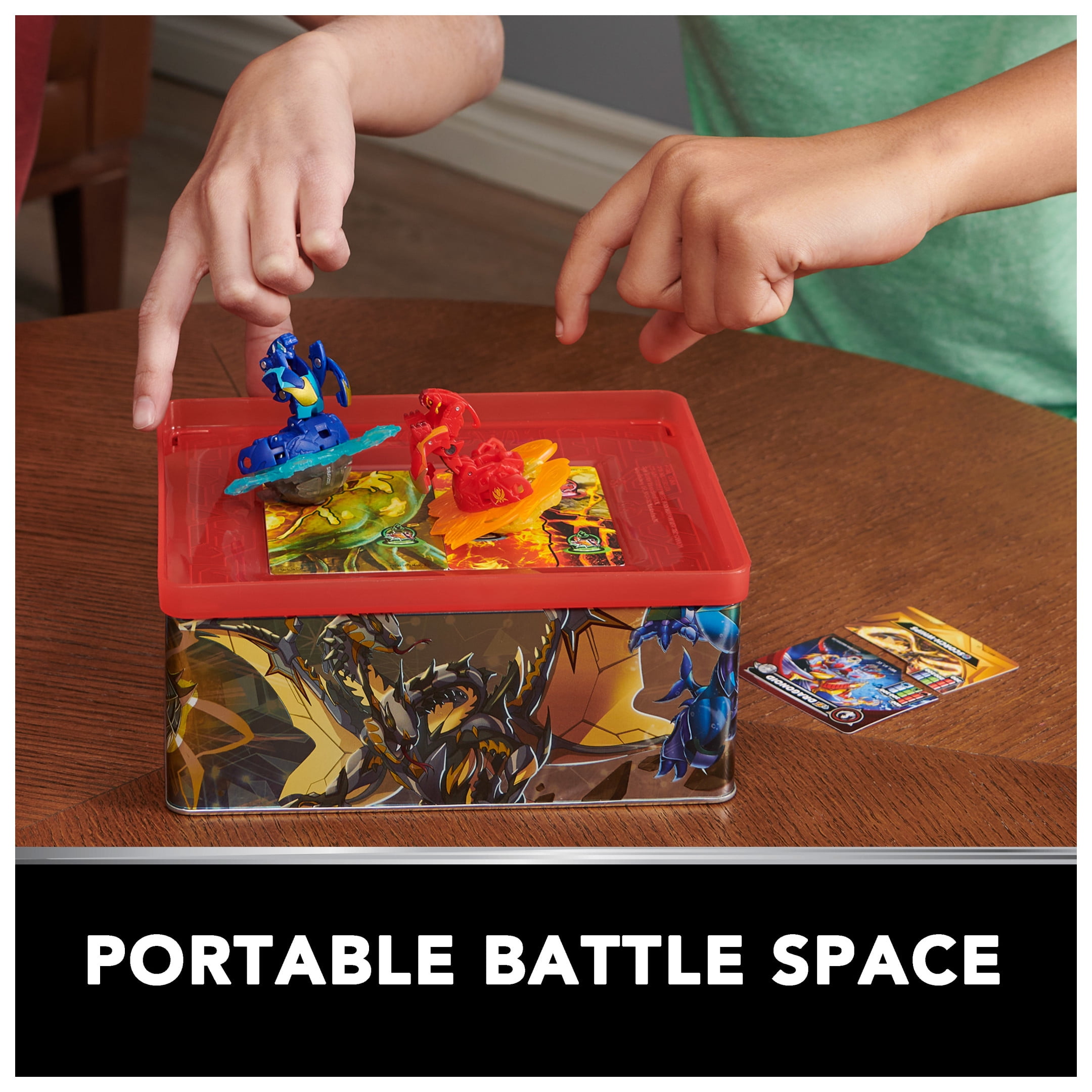 Bakugan Baku-tin with Special Attack Mantid Action Figure