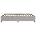 thumbnail image 2 of Bowery Hill Engineered Wood California King Bed Frame in Light Gray, 2 of 6