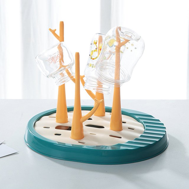 Accesorios para biberones, rejilla para secar biberones, escurridor de biberones extraíble, soporte para escurridor de biberones, probado y confiable