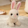 thumbnail image 1 of 20-40cm Hot Sale New Stuffed Soft Simulation Rabbit Plush Toys High Quality Cute Anime Doll For Girl Child Kid Surprise Giftlight brown20cm Deng Xun unisex, 1 of 2