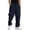 Navy -CR24, variant on Men's Casual Baggy Sweatpants Comfy Lounge Lightweight Sweat Pants Drawstring Waist Wide Leg Pants with Pockets Royal Blue XL Sweatpants