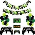 thumbnail image 1 of facefd 34pcs/set Video Game Banner Video Game Controller Balloons Birthday Banner Balloons for Birthday Party Game Party Decoration, 1 of 5