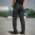 thumbnail image 6 of Meltox Men's Softshell Snow Ski Pants Waterproof Windproof Insulated Cargo Winter Black XL, 6 of 8