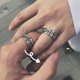 thumbnail image 5 of Anillo sencillo y delicado de acero inoxidable, joyería creativa, anillo de moda para hombre y niño (color acero, tamaño de caja: 10), 5 of 8
