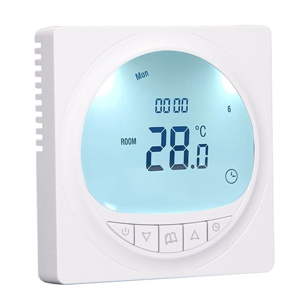 Water Floor Heating Thermostat LCD Display Smart Home Temperature ...