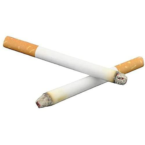false cigarettes 10pcs Fake Lit Cigarettes, With A Realistic Look Fake Cigarettes Funny Bag  Gift Play Trick Joke Blow Smoke