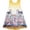 Yellow, variant on Girls Dress Tank Modern People Figure Print Blue 7