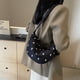 thumbnail image 4 of Bolso Hombro Con Forma Media para Mujer Lona Compras, 4 of 9