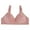 Hot Pink, variant on Women's No Side Effects Underarm and Back-Smoothing Comfort Wireless T-Shirt Bra(Hot Pink,48)