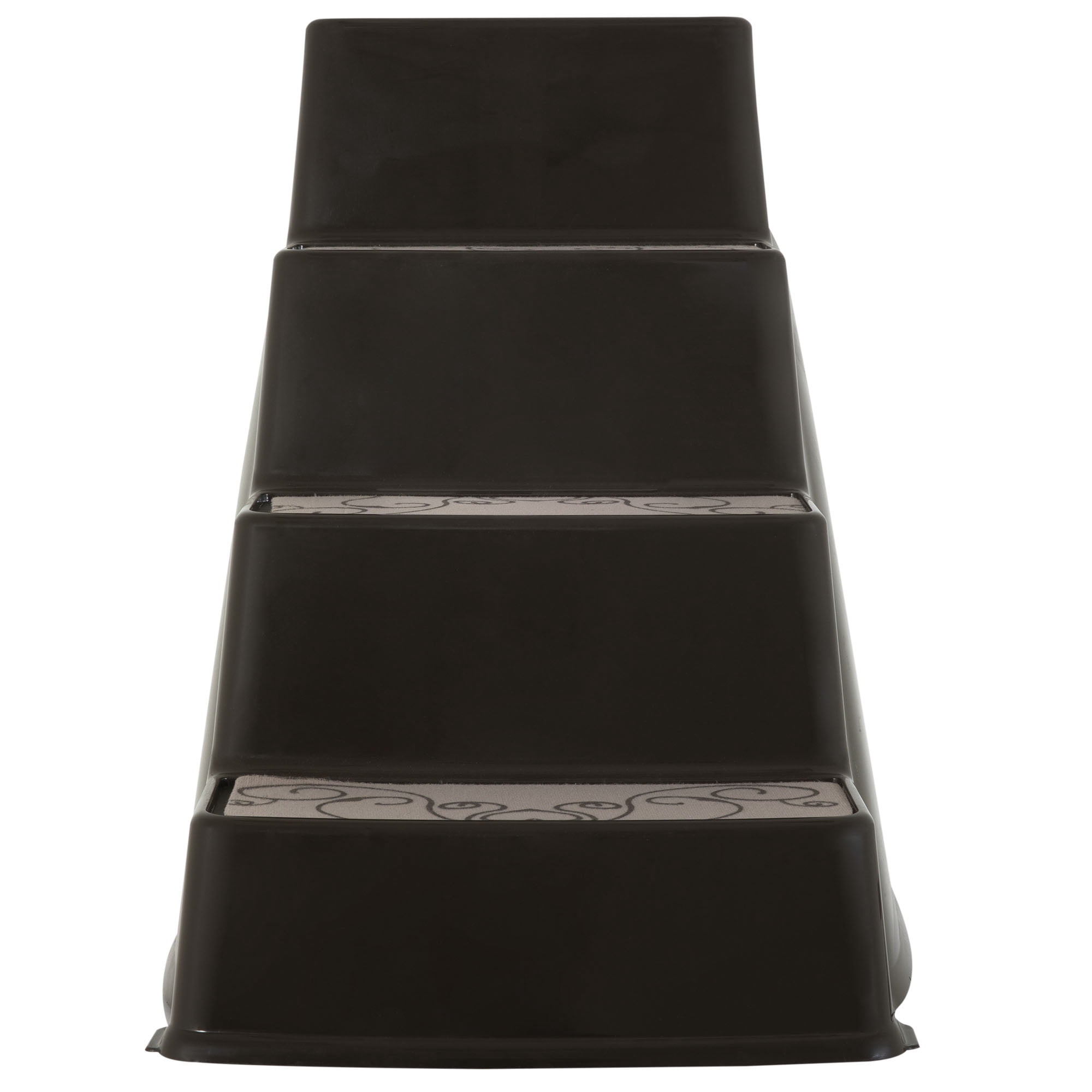 Petmate Pet Steps II Lightweight Plastic Dog Steps to Help Climb Sofas or Beds, 26" For Pets Up To 70 lb, Brown