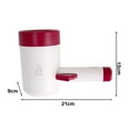 thumbnail image 5 of Feierber Pet Foot Washer Cleaning Brush Cup with Ergonomic Handle No Battery Required Portable Automatic Dog Paw Cleaner, 5 of 7
