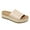 Nude, variant on CHARLES by Charles David Bustle Women's Faux Leather Espadrille Platform Sandals