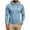 Light Blue, variant on Men's Solid Hooded Long Sleeve Sports Base Layer Thin Hoodie Top XXXL