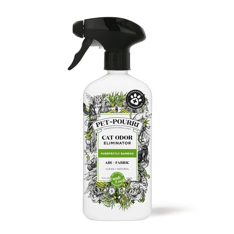Poo-Pourri Purrfectly Bamboo Pet Deodorizer, 16 oz photo 1