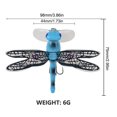 thumbnail image 3 of 6g 7,5 cm cebo Artificial Anti-viento Topwater Dragonfly cebo de pesca conjunto con gancho, 3 of 8