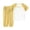 Yellow, variant on Girls Clothes, Teen Girl Clothes Girl Short Sleeve Tops Long Pants 2PC Casual Sweatsuits Set