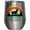 Silver, variant on Retro I Know I Hunt Like a Girl, Try to Keep Up feat. a Deer or Buck, Hunter, Stainless Steel 12oz Wine Tumbler