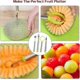 thumbnail image 3 of 4pcs Fruit Tool Set Fruit Carving Knife Set Stainless Steel Fruit Tools DIY Kitchen Utensil Set Fruit Salad, 3 of 5