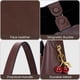 thumbnail image 4 of Bolso Hobo HICARRY de gamuza sintética de piel vegana para mujer, 4 of 6