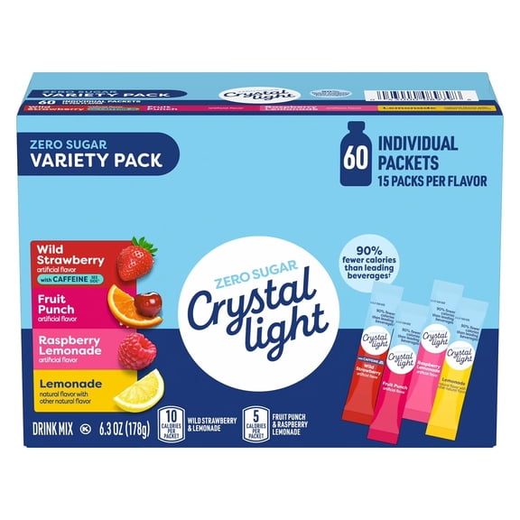 Variety Pack Drink Mix Packets 60 pk