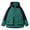 Green, variant on BADHUB Big & Tall Coat Men's Waterproof Windbreaker Lightweight Hooded Rain Jacket Mesh Lined Softshell Jacket Color Block Hiking Outdoor Rain Coat Clearance