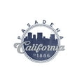thumbnail image 3 of Pasadena, California, Skyline Seal (Blue) (100% Cotton Tea Towel, Decorative Hand Towel, Kitchen and Home), 3 of 3
