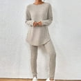 thumbnail image 5 of Bovxnpu Two Piece Sets for Women Fall Outfits, Women's Oversized Lounge Set Pullover Top Long Pants Lounge Matching Sets Sweatsuit Tracksuit, 5 of 7