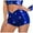 Blue, variant on vigerkar Sequin Shorts for Women High Waist Party Night Out Concert Outfit Sparkly Mini Shorts (Pink, M)