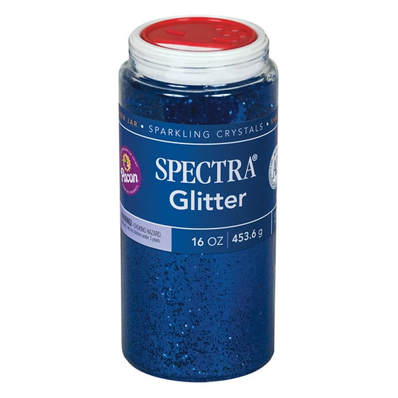 Spectra® Blue Glitter, 1 lb, 1 Jar