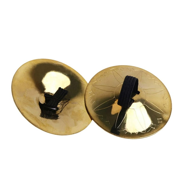 lionlar 2 Pcs Cymbales de Danse du Ventre 53mm Instrument de Musique pour Bal Costume