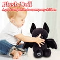 thumbnail image 2 of Posable Bat Stuffed Animal Plush Toy, 2 of 3