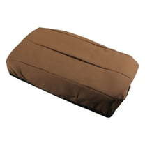 Unique Bargains Center Console Armrest Cover Car Interior Accessories for Cadillac XTS 2013-2019 Deep Brown