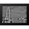 thumbnail image 2 of Terrible, Aurelien 18x14 Black Modern Framed Museum Art Print Titled - The Thames, 2 of 5