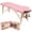 Pink, variant on REKHH Massage Table Lash Bed Portable Massage Spa Bed Beauty Tattoo Table Adjustable for Eyelash Tech Physical Therapy Couch,Black