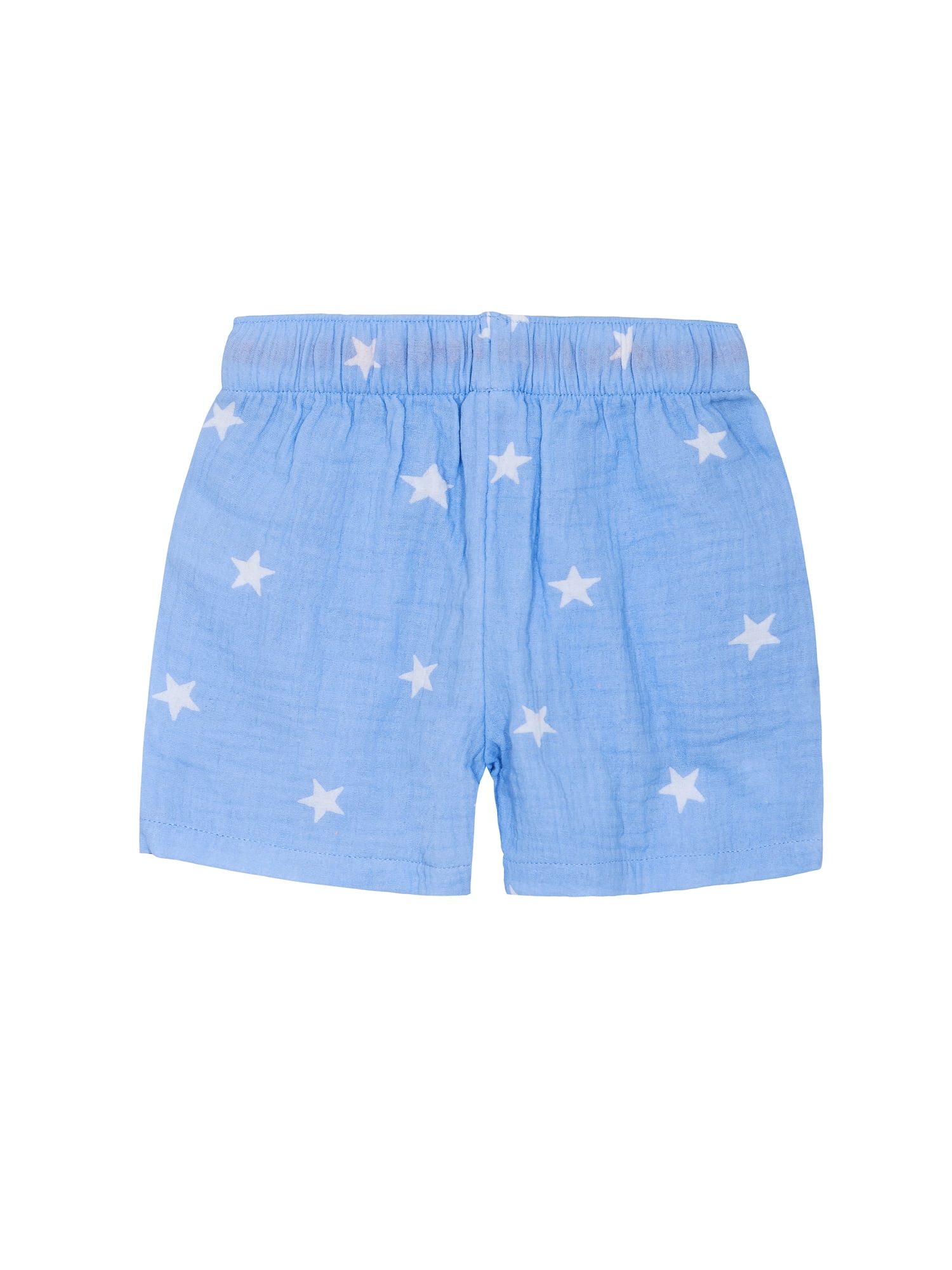 Way to Celebrate Baby and Toddler Boy Americana Shirt and Short Set, Sizes 0-3M-5T