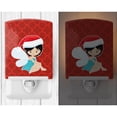 thumbnail image 2 of Caroline's Treasures BB8679CNL Black Haired Fairy Ceramic Night Light, 6x4x3", multicolor, 2 of 2