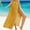 Yellow, variant on JFGHDG Beach Sarong Bikini Cover-up for Beachwear Sarong Wraps for Women Sarong Cover Up for Women Beach Cover Up for Women Tie Sarong for Women Sarong Pareo Wraps for WomenBlack L
