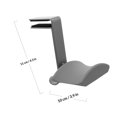 thumbnail image 2 of unbranded Gancho Para Auriculares Con Abrazadera Bajo Escritorio De Metal Resistente Y Estilo, 2 of 8