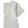 thumbnail image 2 of Oh! Mamma Maternity Women's Short Sleeve T-Shirt & Tank Top, 2 Pack (Womens & Women's Plus), 2 of 4