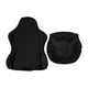 thumbnail image 3 of Funda para silla de ordenador de oficina, a prueba de polvo, elástica, para cibercafé, funda de asiento. Negro, 3 of 9