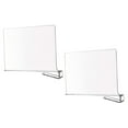 thumbnail image 3 of OATIPHO 2Pcs Clear Acrylic Cabinet Divider for Closet, Kitchen, and Office Shelf Organization, 3 of 8
