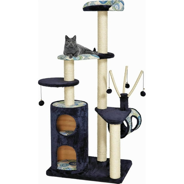 Cat Scratching Post Forte Huge Cat Scratching Post with ExtraDurable Sisal Wrap and Tan Giant Cat Post Model FBR