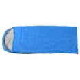 thumbnail image 3 of Adult Outdoor Envelope Sleeping Bag with Hood Waterproof for Camping Hiking BackpackingBlue,, 3 of 5