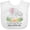AA-White, variant on Inktastic I'll Never Forget That My Gigi Loves Me with Cute Elephants Boys or Girls Baby Bib