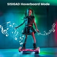 thumbnail image 4 of TST Hoverboard with Seat, 6.5" Hover Board Go Kart, 300W Powerful Motor, 6-10MPH Max Speed Self Balancing Electric Scooter, 4 of 8