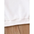 thumbnail image 6 of TSEXIEFOOFU Baby Kids Boys Girls Sweatshirt Long Sleeve Crew Neck Contrast Color Pullover Tops, 6 of 9