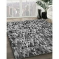 thumbnail image 2 of Ahgly Company Indoor Rectangle Patterned Dark Gray Area Rugs, 7' x 9', 2 of 6