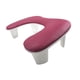 thumbnail image 5 of Almohada para reposabrazos Salvador herramienta de belleza cojín para reposamanos de manicura rojo, 5 of 10
