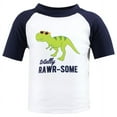 thumbnail image 3 of Hudson Baby Boys Swim Rashguard Set, Rawr, 2T, 3 of 4